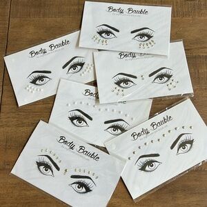 Body Bauble Peel & Stick Jewels - 6 Sets